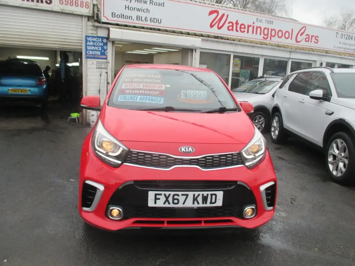 Used Kia Picanto GT-Line S 83 HP (61 kW) 2017 Red Hatchback