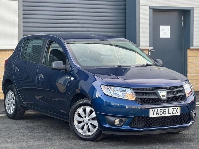 Blue Used 2016 Dacia Sandero Ambiance Hatchback | £4,450 (Good price) - Image 1/4