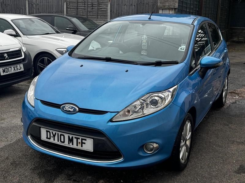 Used Ford Fiesta Zetec 82 HP (60 kW) 2010 Blue Hatchback