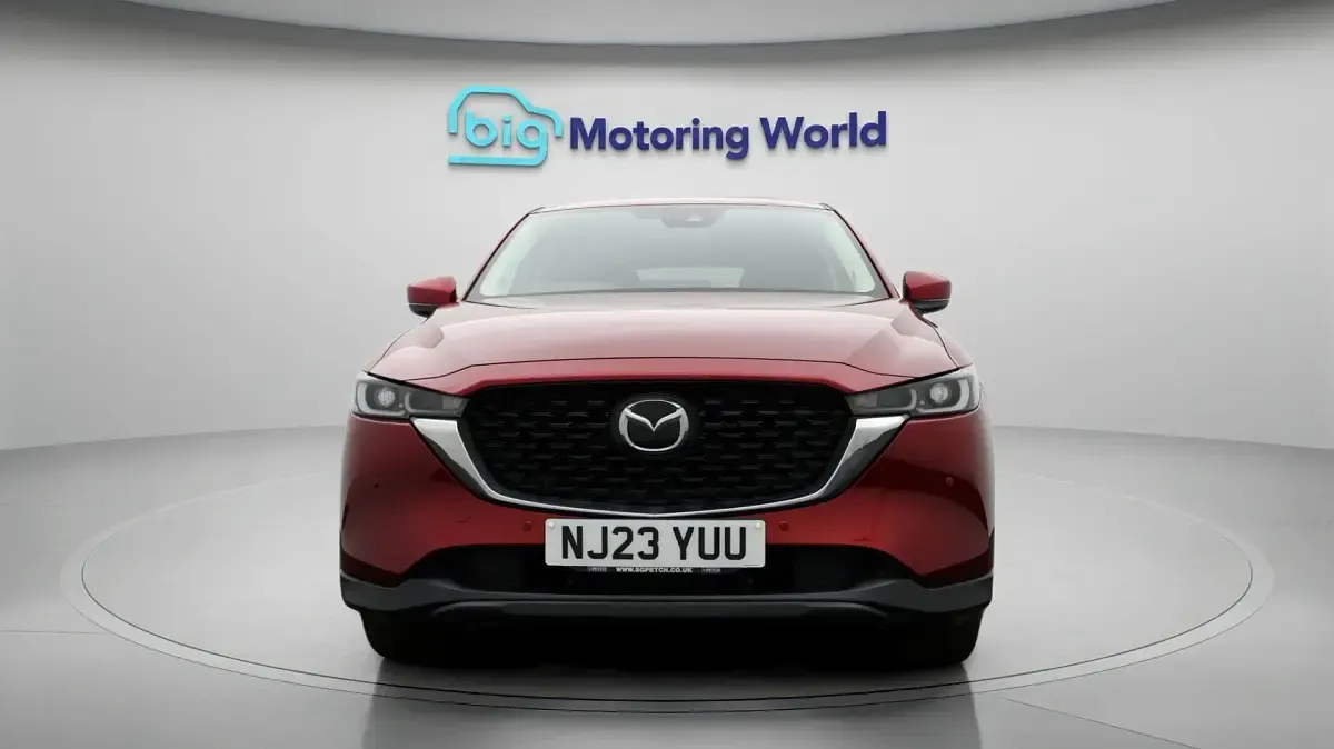 Gebraucht Mazda CX-5 Exclusive-Line 165 PS (121 kW) 2023 Rot SUV