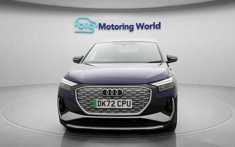 Used Audi Q4 Sportback e-tron S-Line 150 kW (204 HP) 2023 Blue SUV