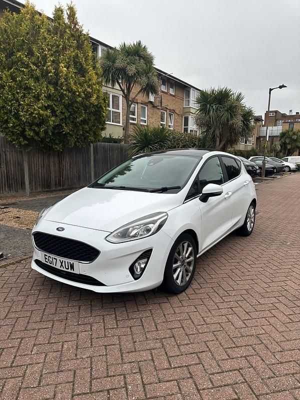 White Used 2017 Ford Fiesta Titanium Hatchback | £7,499 (Super price) - Image 1/4