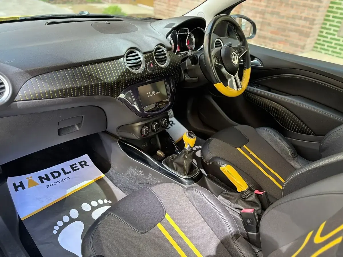 Used Vauxhall Adam Slam 2013 Yellow Hatchback