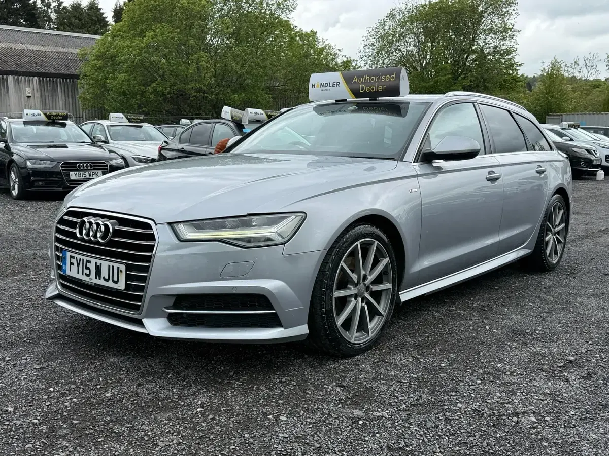 Używany Audi A6 S-Line 190 KM (139 kW) 2015 Srebrny Kombi