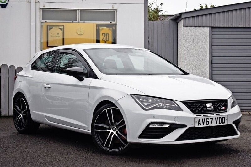 White Used 2018 Cupra Leon Coupe | £12,995 (Fair price) - Image 1/4