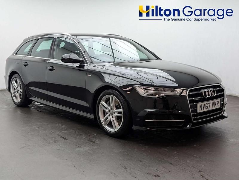 Used Audi A6 S-Line 252 HP (185 kW) 2018 Black Sedan