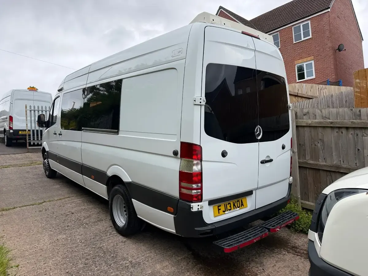 Used Mercedes Sprinter 163 HP (119 kW) 2013 White Van