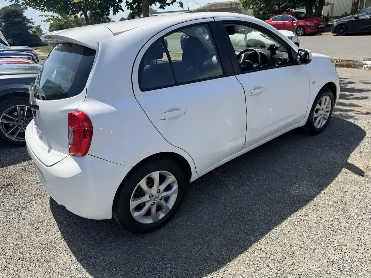 Used Nissan Micra Acenta 2016 White Hatchback