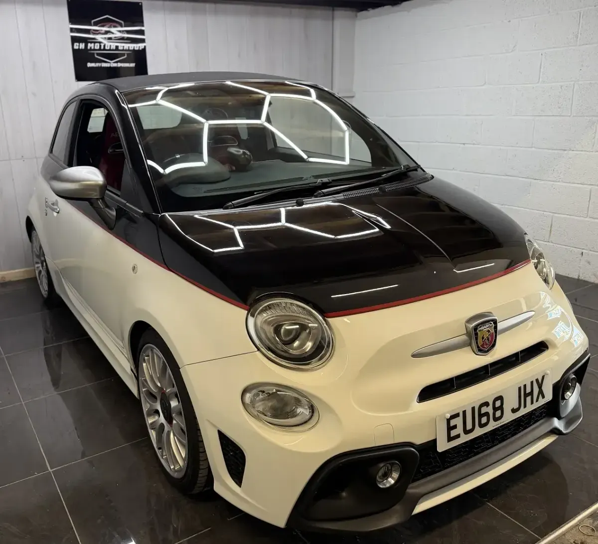 Used Abarth 595 Turismo 165 HP (121 kW) 2018 Black Cabriolet