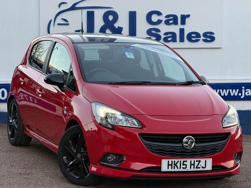 Used Vauxhall Corsa Edition 100 HP (73 kW) 2015 Red Hatchback