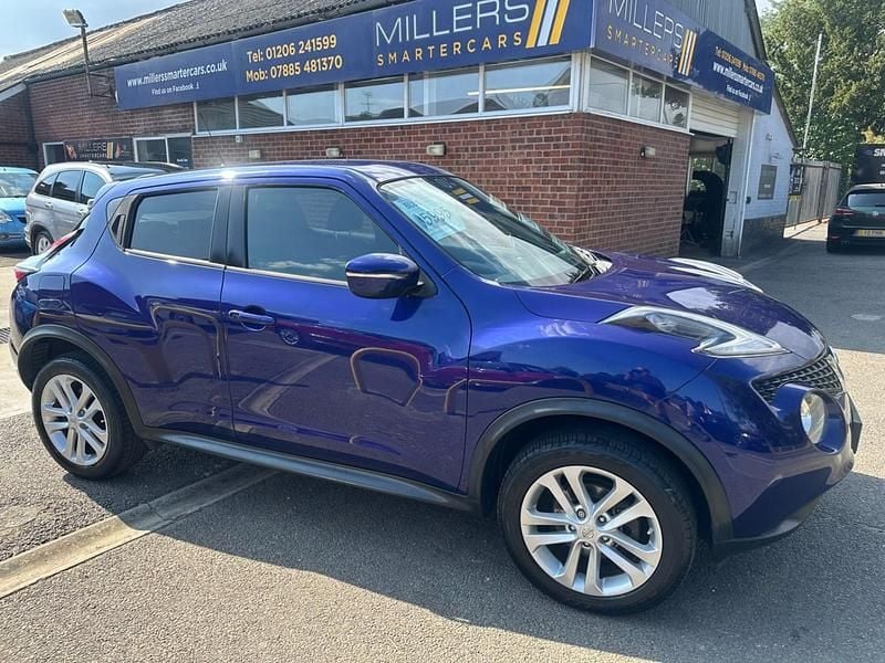 Used Nissan Juke Acenta Premium 2014 Blue SUV