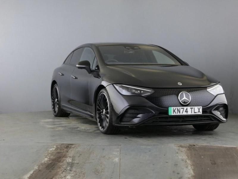 Grey Used 2024 Mercedes EQE350 AMG line Sedan | £50,995 (A bit pricey) - Image 1/4