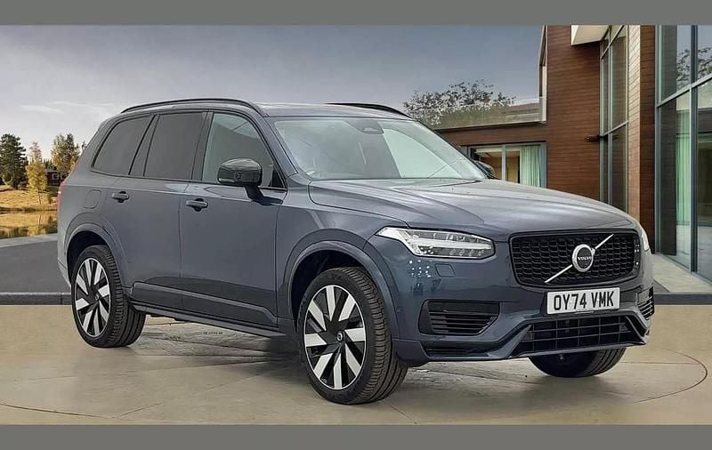 Denim blue Used 2024 Volvo XC90 Plus SUV | £48,990 (Good price) - Image 1/4
