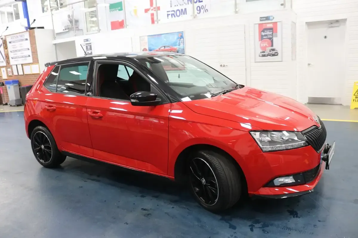 Used Skoda Fabia Monte Carlo 110 HP (80 kW) 2019 Red Hatchback