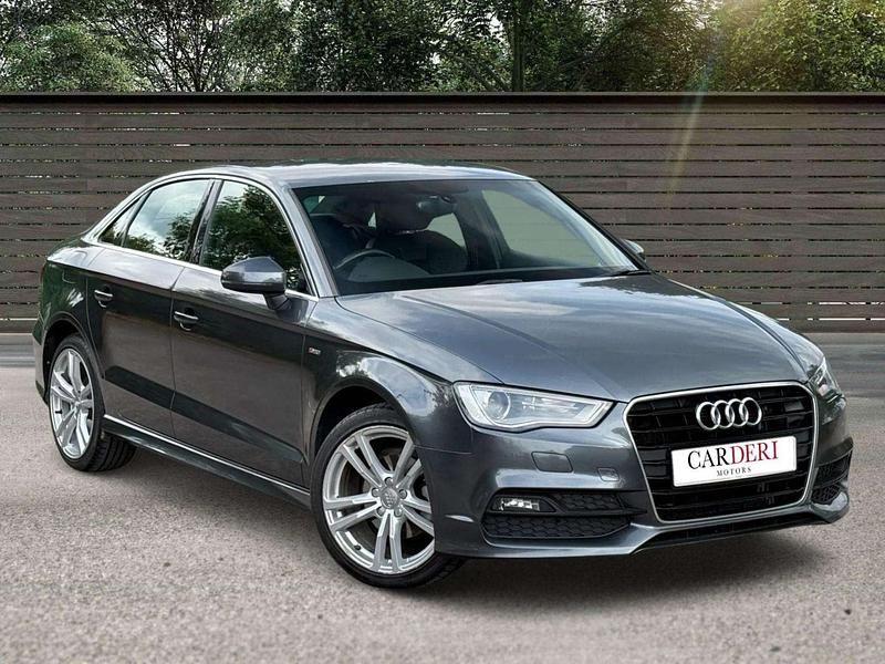 Grey Used 2014 Audi A3 S-Line Sedan | £6,900 (A bit pricey) - Image 1/4