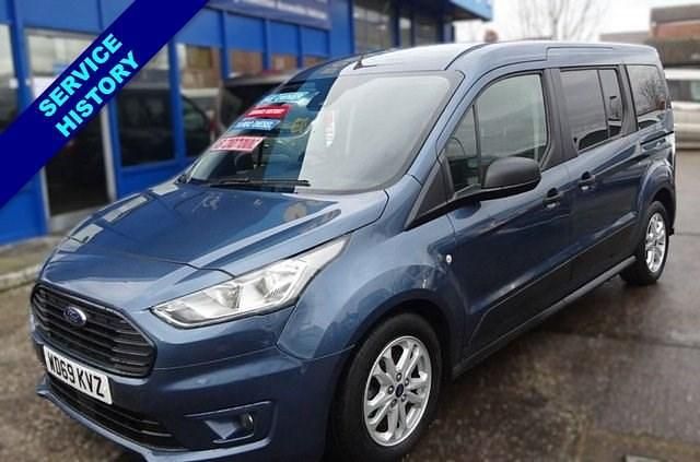 Used Ford Grand Tourneo Connect Zetec 99 HP (72 kW) 2020 Blue MPV