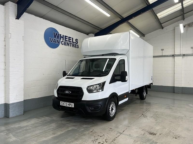 Used Ford Transit 130 HP (95 kW) 2022 White Cabriolet