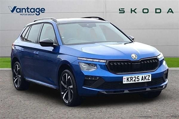 Race blue metallic Used 2025 Skoda Kamiq Monte Carlo SUV | £25,390 (A bit pricey) - Image 1/4