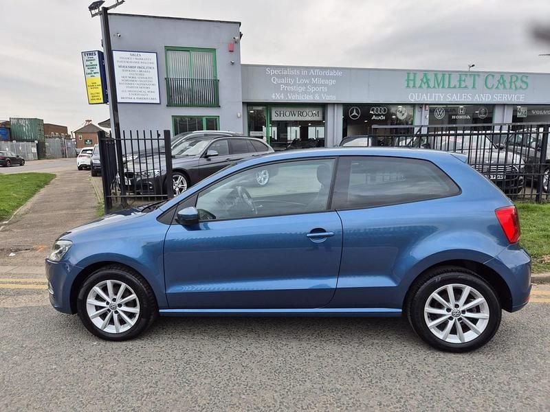 Used VW Polo Match 2016 Blue Hatchback