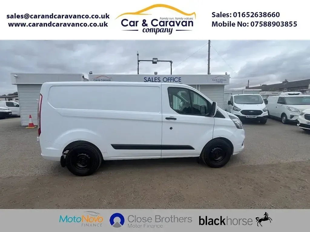 Used Ford Transit Custom Trend 130 HP (95 kW) 2023 White Van
