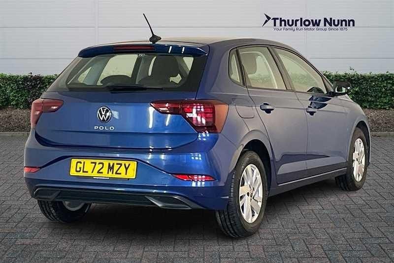 Used VW Polo S 95 HP (69 kW) 2022 Blue Hatchback