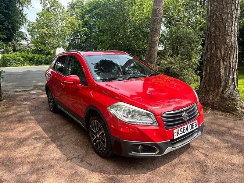 Red Used 2015 Suzuki SX4 S-Cross SZ5 SUV | £4,950 (Fair price) - Image 1/4