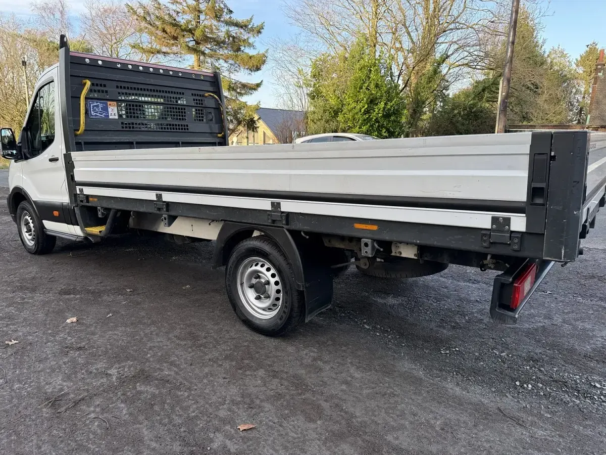 Used Ford Transit 130 HP (95 kW) 2021 White Cabriolet