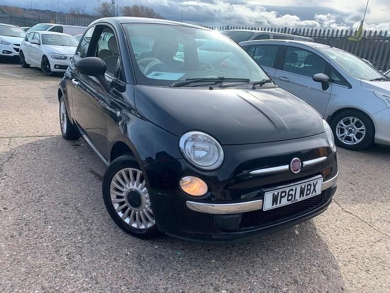 Usado Fiat 500 Lounge 69 HP (50 kW) 2011 Preto Citadino