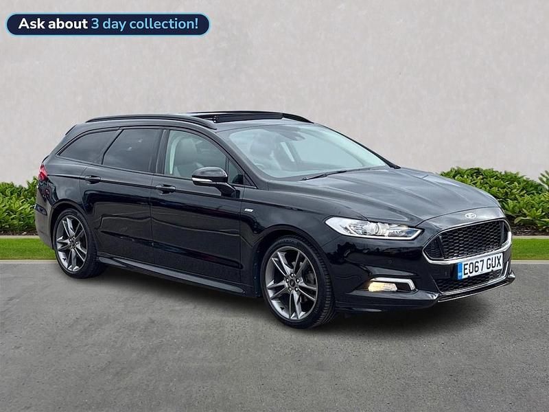Black Used 2017 Ford Mondeo ST-Line X Estate | £16,975 - Image 1/4