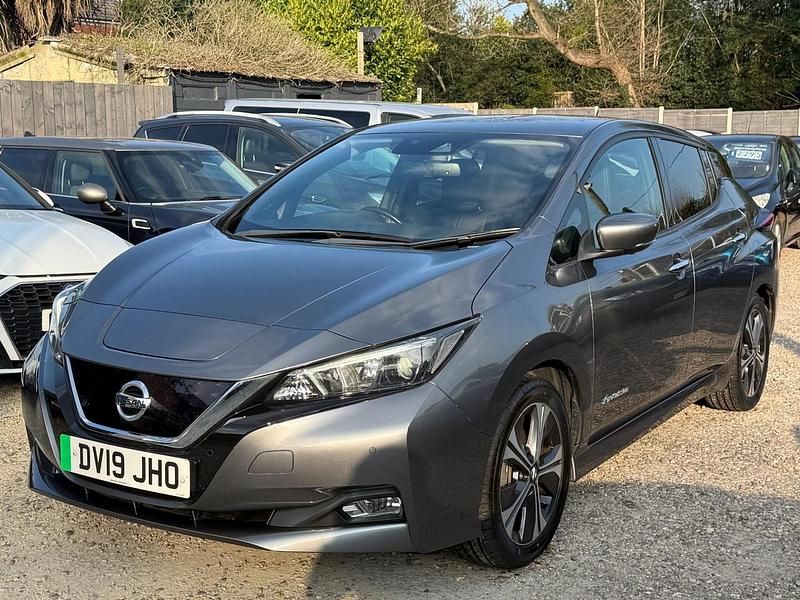 Used Nissan Leaf N-Connecta 110 kW (150 HP) 2019 Grey Hatchback