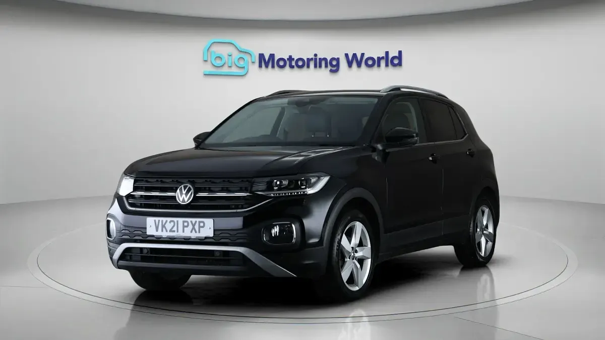 Used VW T-Cross SEL 110 HP (80 kW) 2021 Black SUV