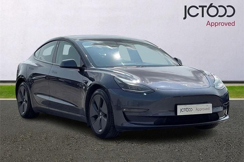 Grey Used 2021 Tesla Model 3 Long Range AWD Sedan | £18,722 (Fair price) - Image 1/4