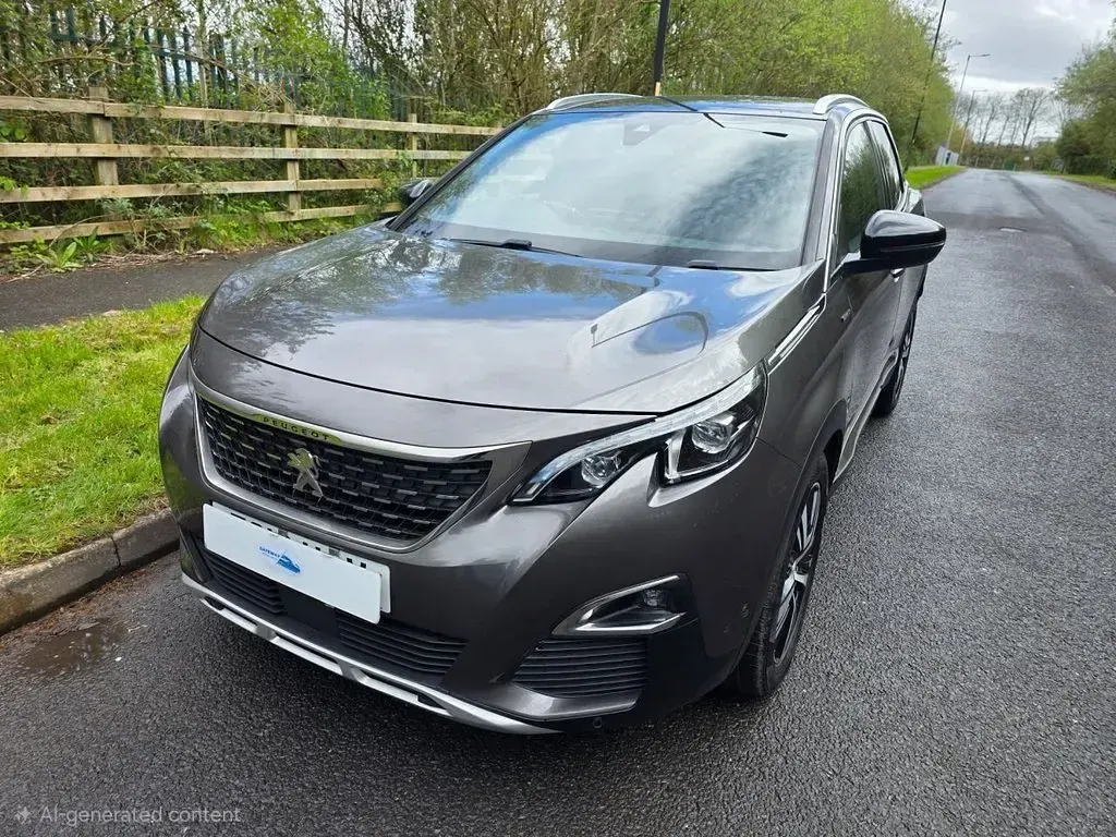 Used Peugeot 3008 GT-line 130 HP (95 kW) 2018 Grey SUV