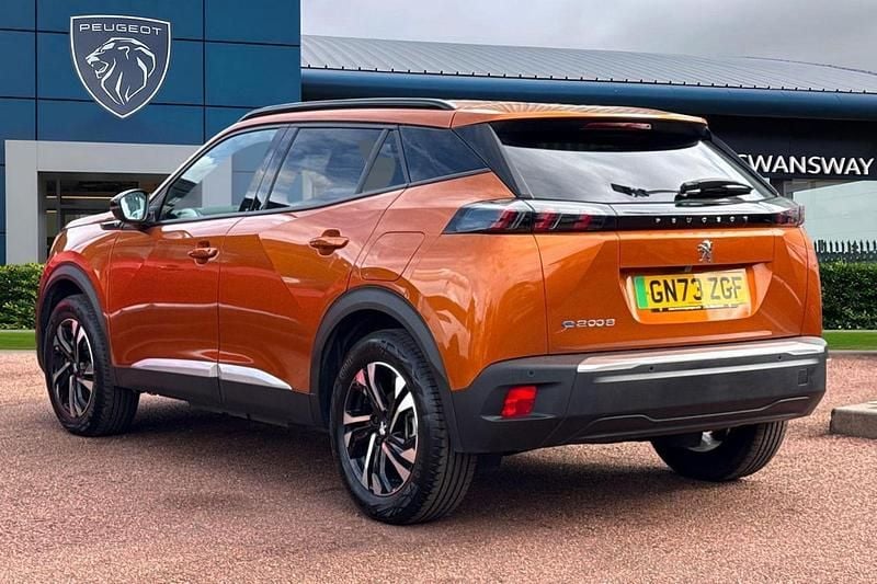 Orange Used 2024 Peugeot e-2008 Allure+ SUV | £16,495 (Fair price) - Image 1/4