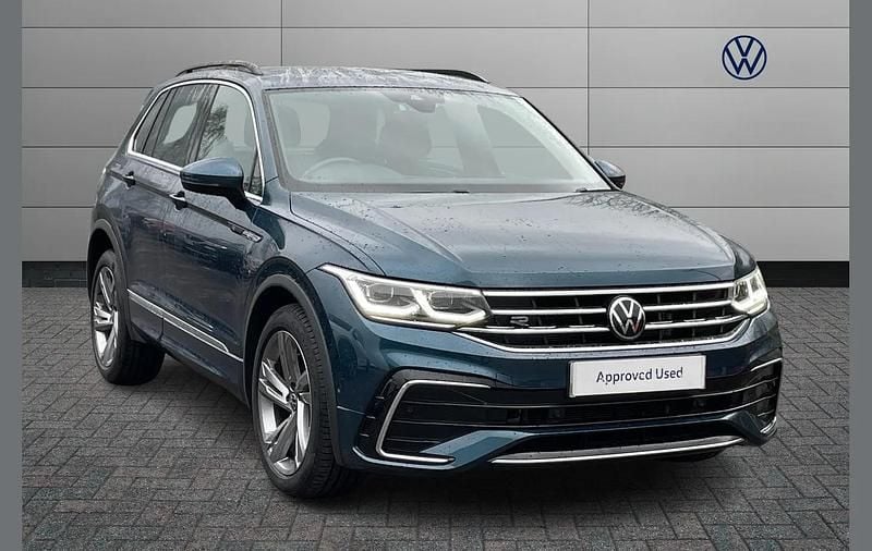 Used VW Tiguan R-line Edition 150 HP (110 kW) 2024 Blue SUV