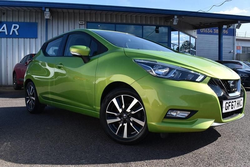 Green Used 2017 Nissan Micra Acenta Hatchback | £6,000 (Fair price) - Image 1/4