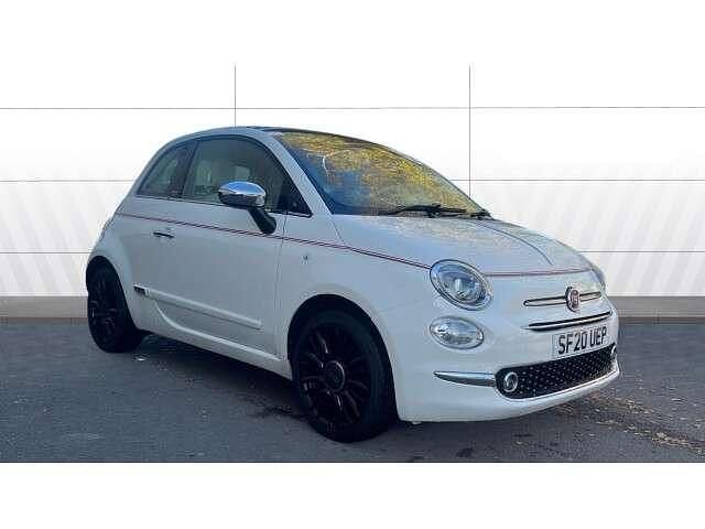 White Used 2020 Fiat 500C Dolcevita Cabriolet | £11,932 (Expensive) - Image 1/4