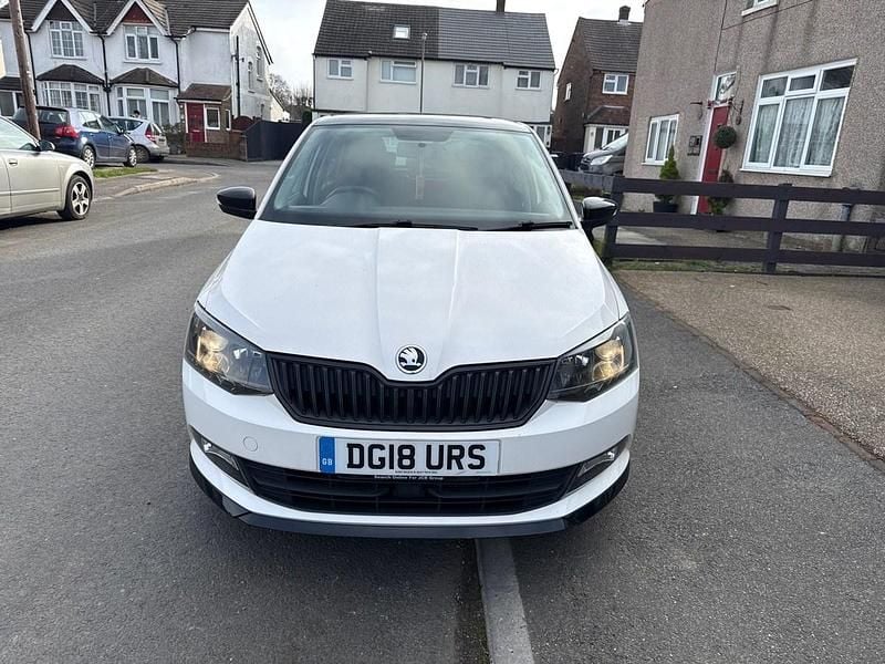 Used Skoda Fabia Monte Carlo 2018 White Hatchback