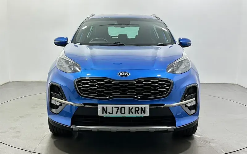 Used Kia Sportage GT-Line 177 HP (130 kW) 2021 Blue SUV