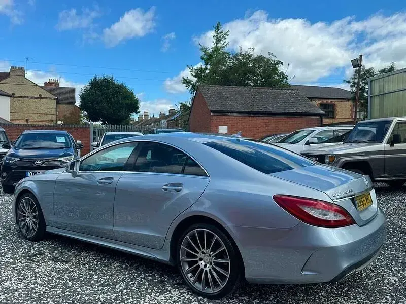 Used Mercedes CLS350 AMG Line Premium Plus 2015 Silver Coupe