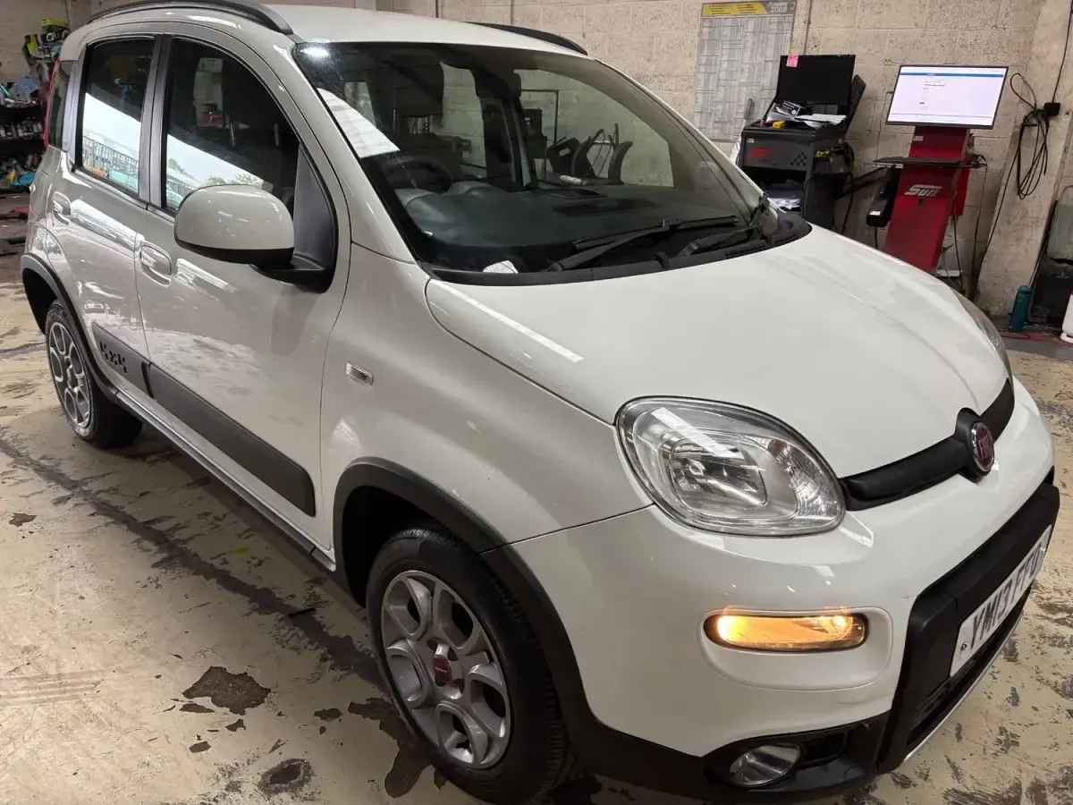 Usado Fiat Panda 4x4 75 HP (55 kW) 2013 Branco Citadino