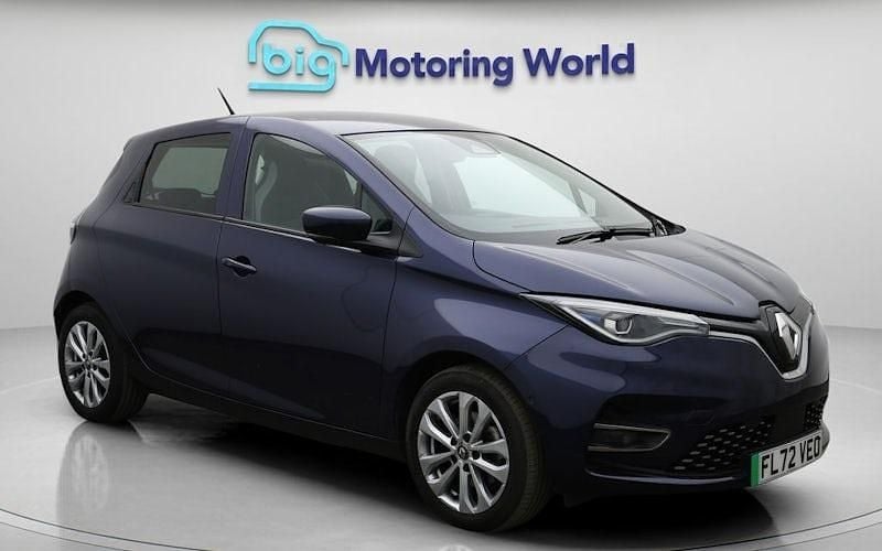 Blue Used 2022 Renault Zoe GT-Line Hatchback | £9,600 (Fair price) - Image 1/4