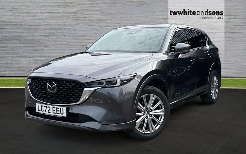 Grey Used 2022 Mazda CX-5 Inclusive SUV | £26,450 (Expensive) - Image 1/4