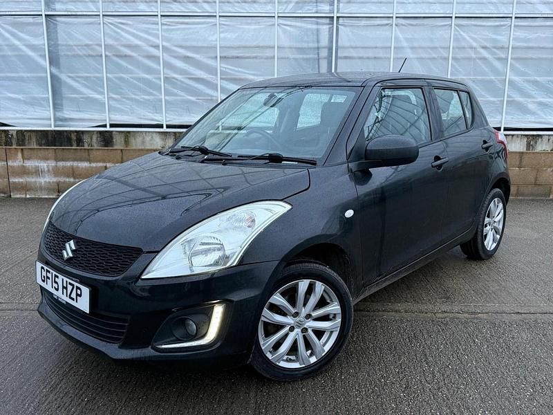 Used Suzuki Swift SZ3 94 HP (69 kW) 2015 Black Hatchback