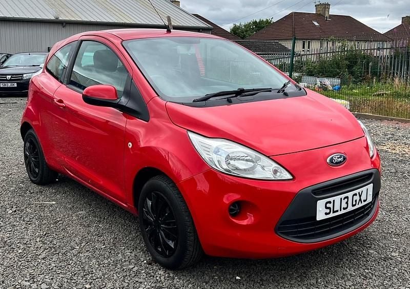 Red Used 2013 Ford Ka Hatchback | £2,985 (Good price) - Image 1/4