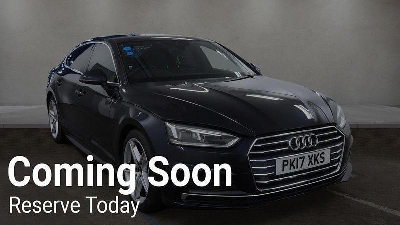 Used Audi A5 S-Line 2017 Blue Coupe