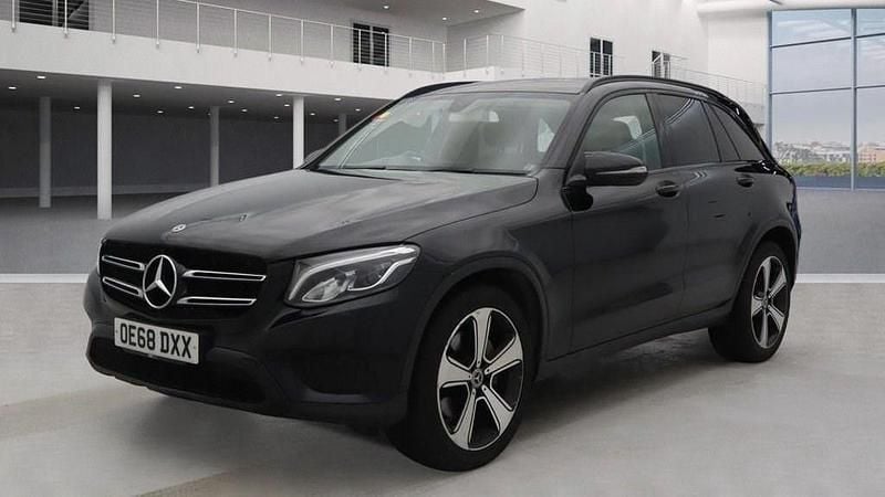 Used Mercedes GLC220 Urban 170 HP (125 kW) 2018 Black SUV