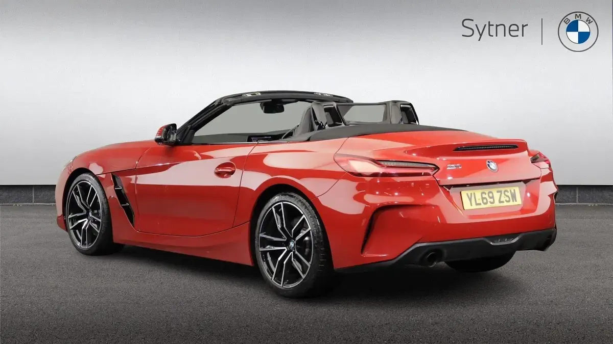 Used BMW Z4 M Sport 194 HP (142 kW) 2020 Red Cabriolet