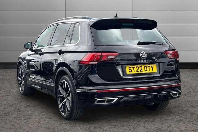 Used VW Tiguan R-line 150 HP (110 kW) 2022 Black SUV