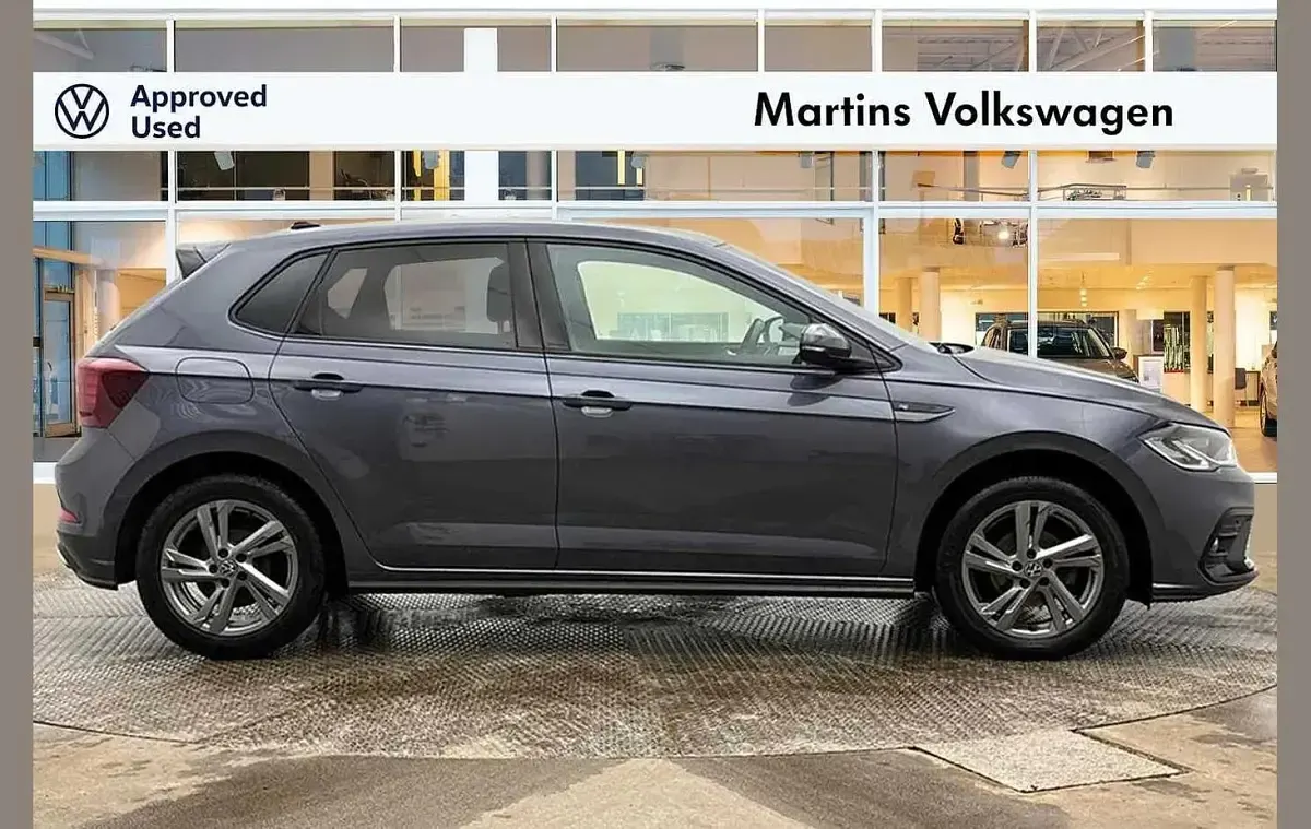 Used VW Polo R-line 95 HP (69 kW) 2022 Grey Hatchback